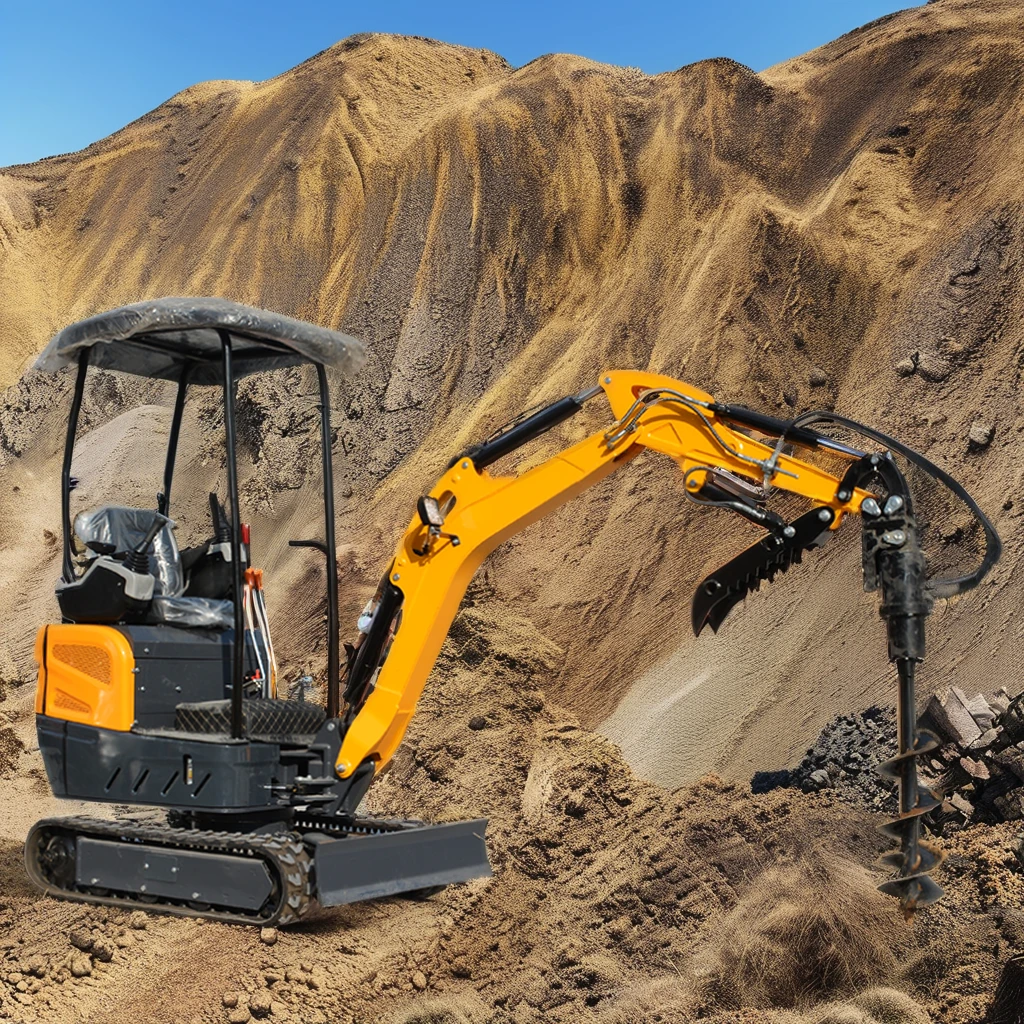 

The Kubota engine customized mini excavator with side swing function has the best price for 1.7 tons