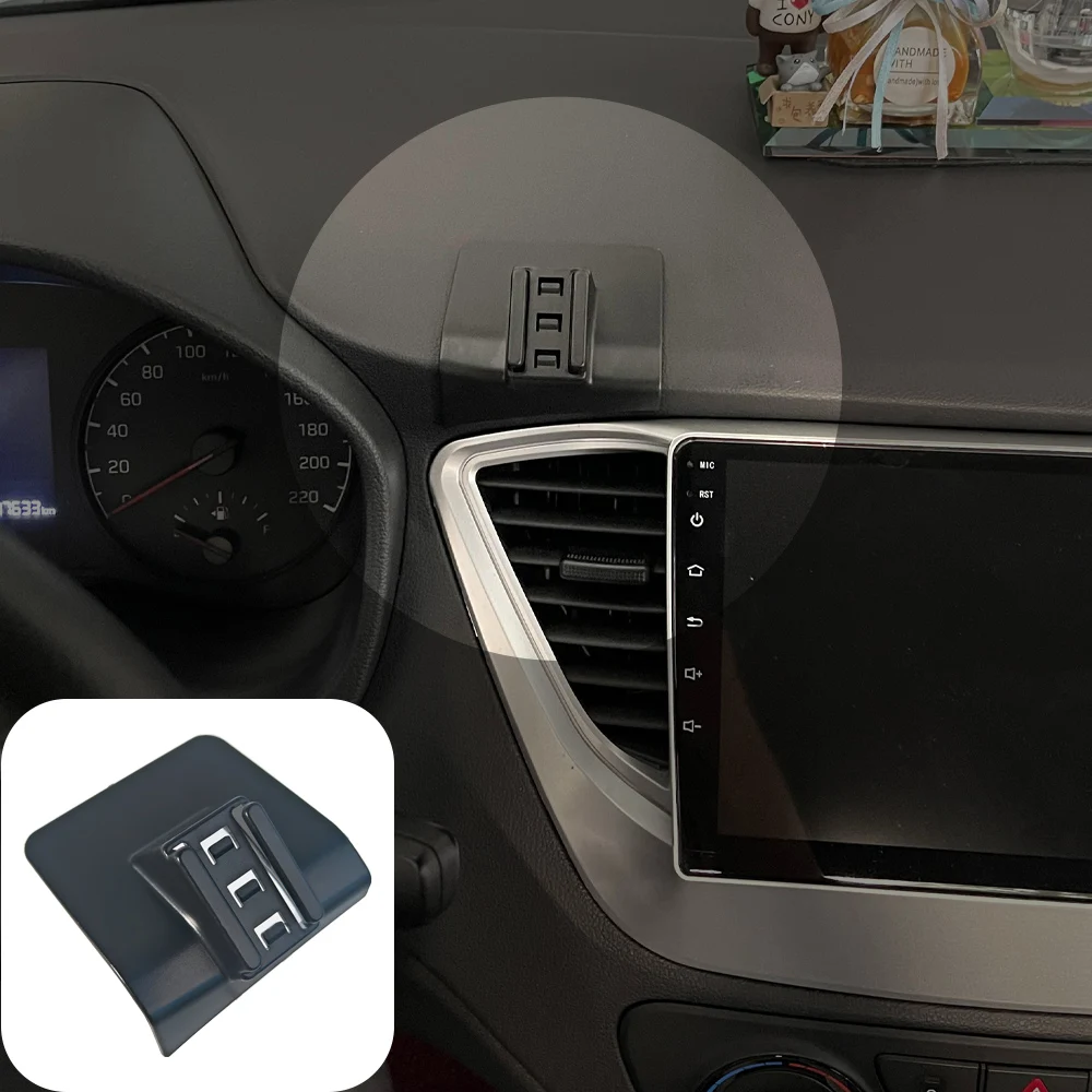 Supporto per telefono da auto per Hyundai Accent Solaris 2016-2020 supporti per telefoni cellulari ricarica Wireless per auto accessori speciali per