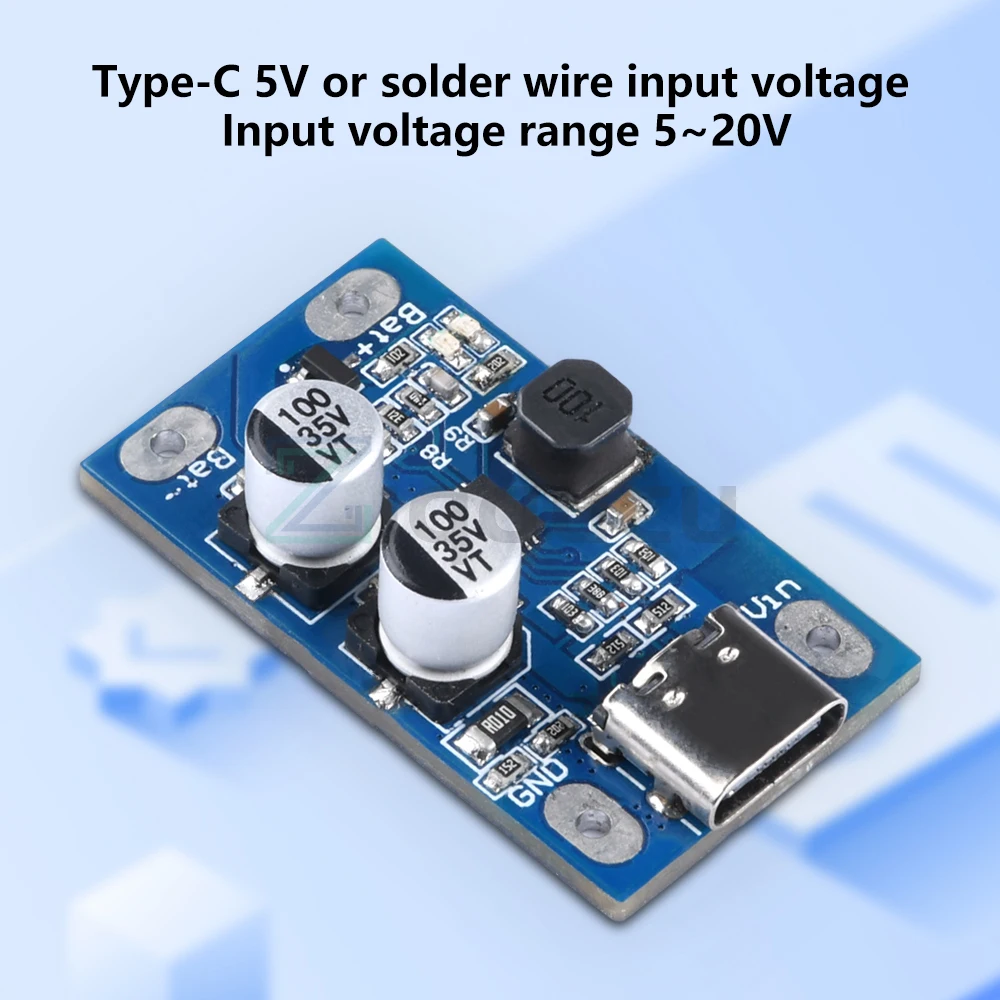 1S 2S 3S 4S Boost Voltage Fast Charging Lithium Battery Module Drone Charging Module Type-C Input