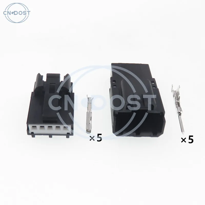 

Комплект из 5-контактных разъемов 31072-1070, 31072-1010 для автомобильных электрических кабелей, сборка AC, гнездо и штекер для проводки Ford