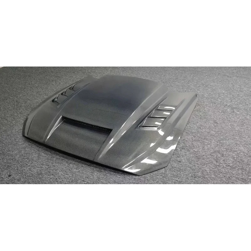 

High Quality TF Carbon Fiber Style Auto Engine Bonnet Hood for Mustang Peect Fitment 2015-23