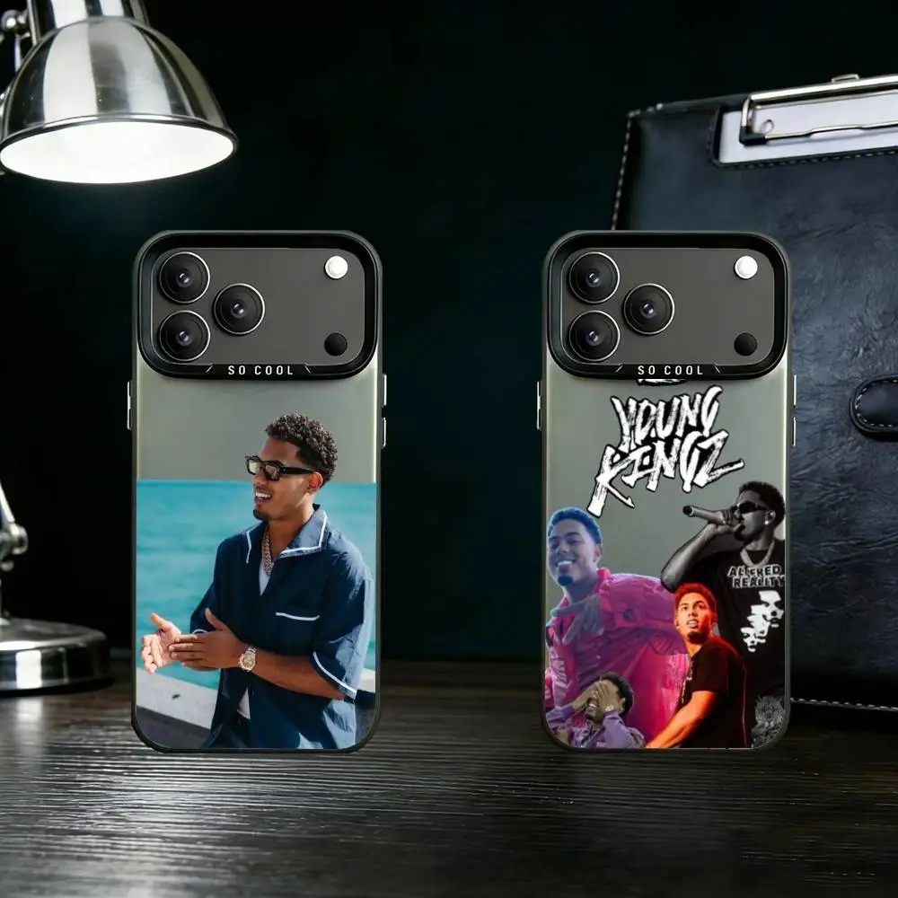 

Singer M-Myke TowerS Phone Case For iPhone 17,16,15,14,13,12,11,Pro Max,Plus Candy Silver Cover