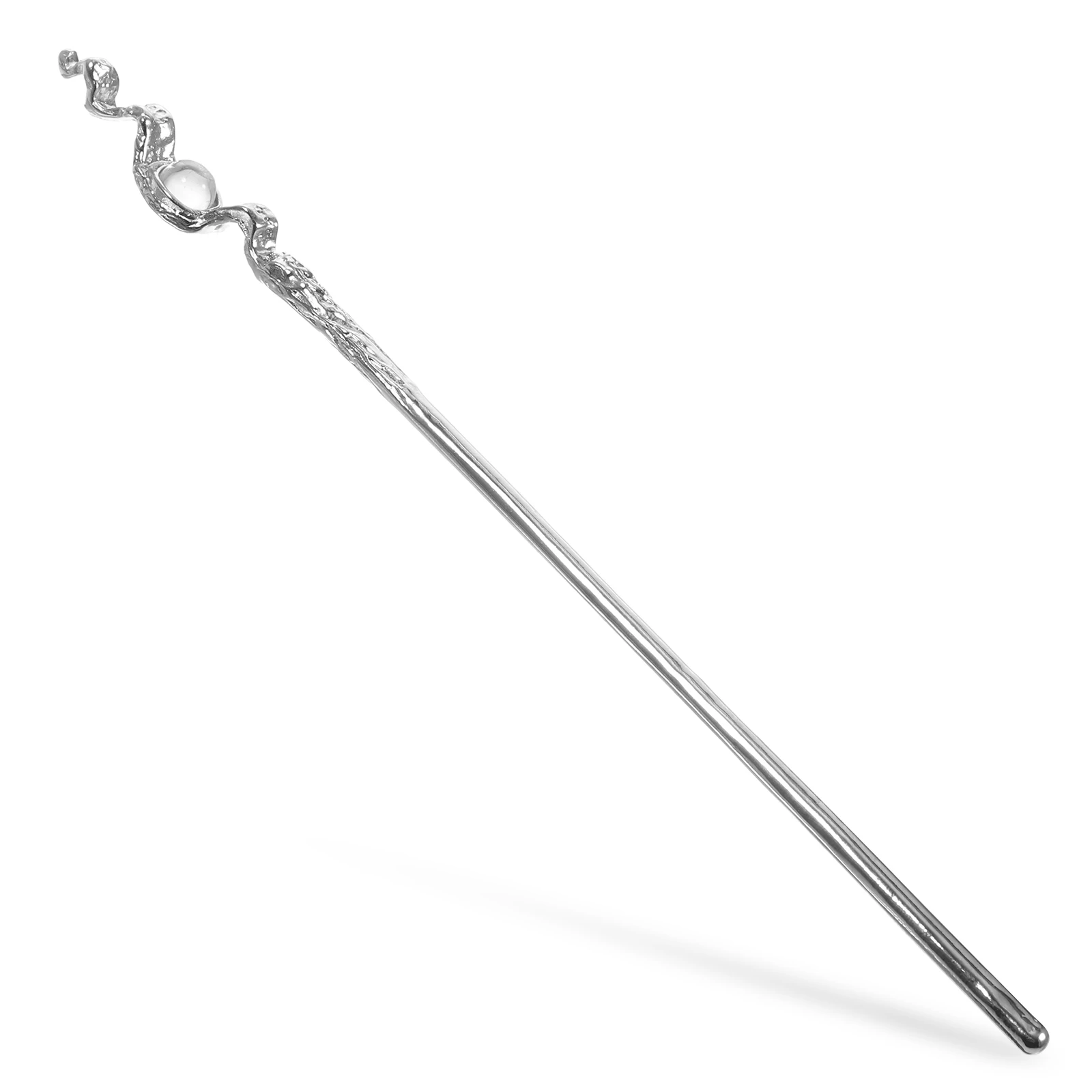 

1pcs Metal Hairpin Bun Stick Long Chopstick Women Minimalist Vintage Hair Accessories Formal Prom Wedding Haircare Styling Tool