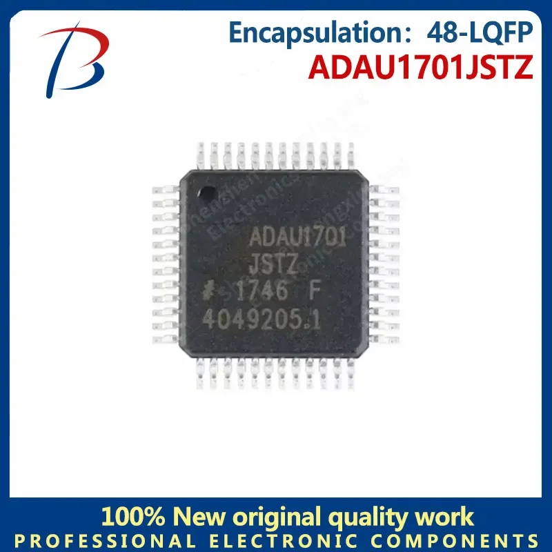 1 2 */5 * PROC/10*50 * ADAU1701JSTZ ADAU1701 IC صوت 2ADC/4DAC 48-LQFP