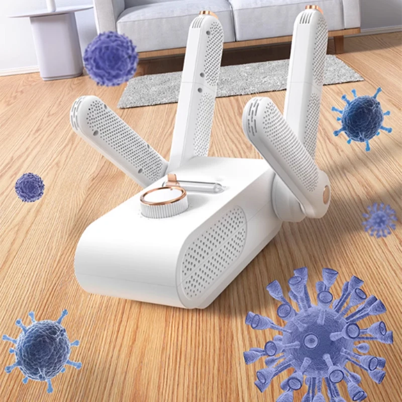 Electric Shoe Dryer Warmer Shoe Uv Foot Boot Dryer Eliminate Odor Fast Drying Boot Deodorizer Multifunction Socks Dryer
