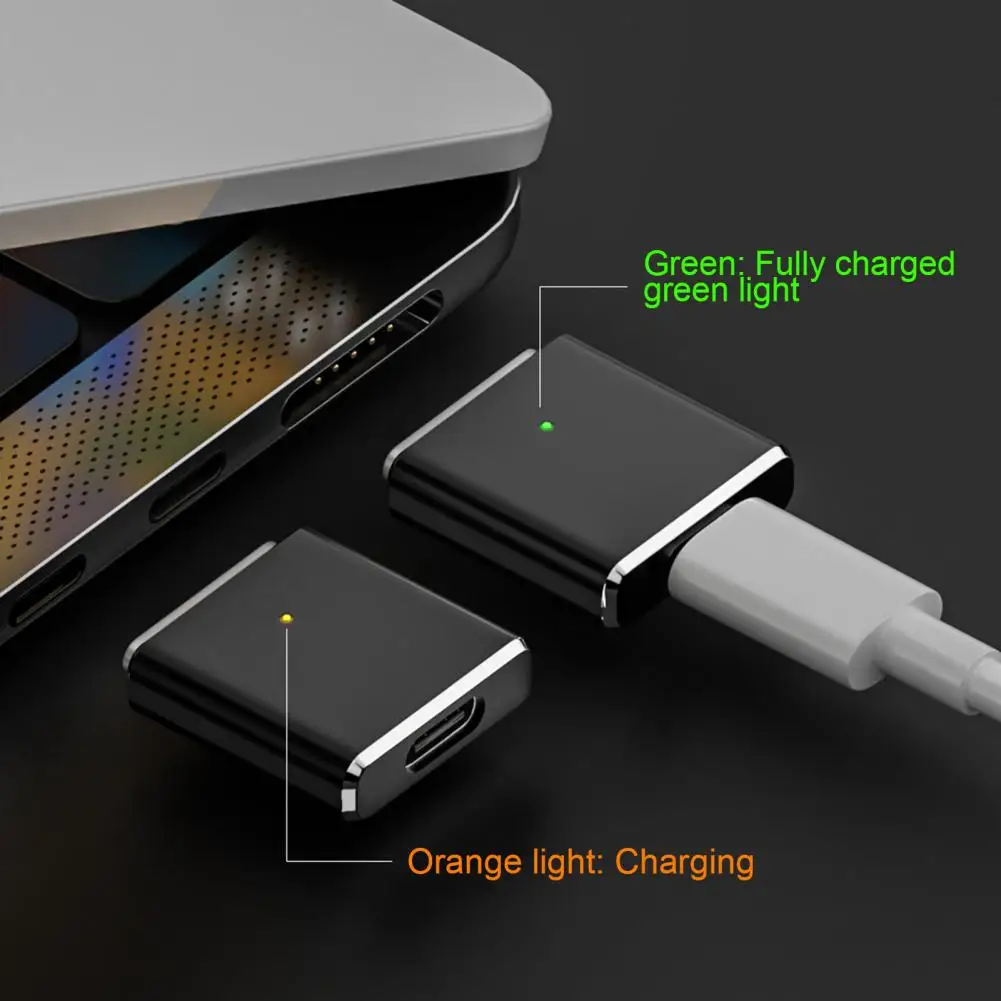 Automatic Alignment Charging Adapter Adapter for Magsafe3 High Power 100w Type-c Female to 5pin Adapter with for Macbook/pro/air