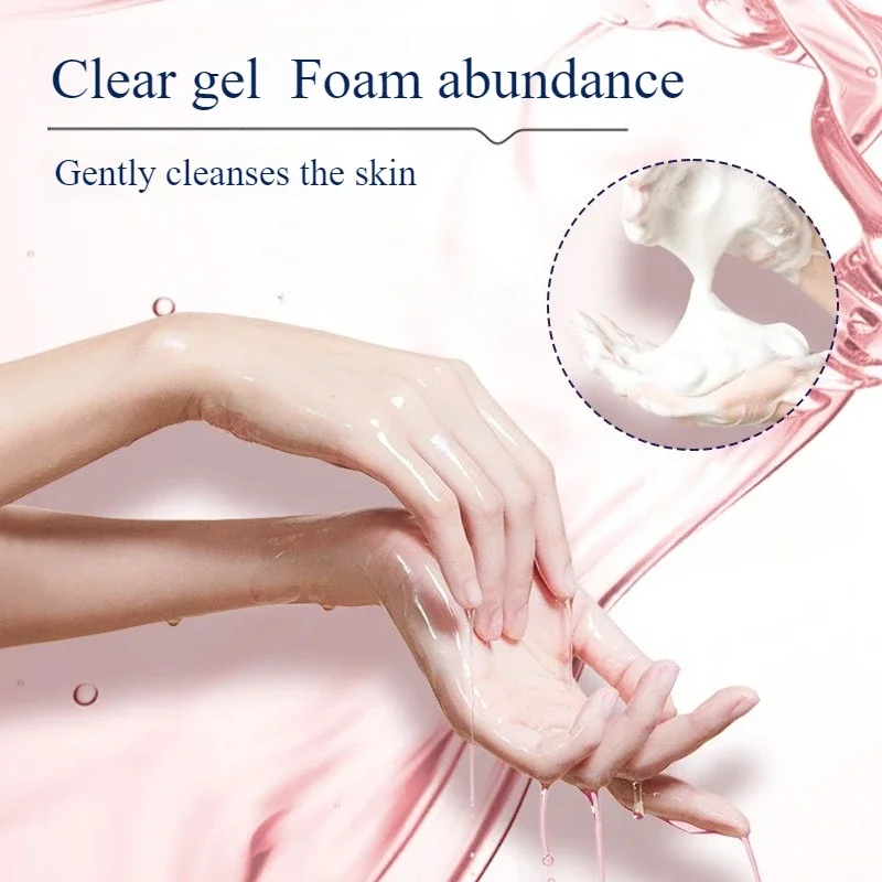 Olio doccia idratante fresco da giardino Detergente corpo bilanciato al PH schiarente nutriente per l'illuminazione della pelle