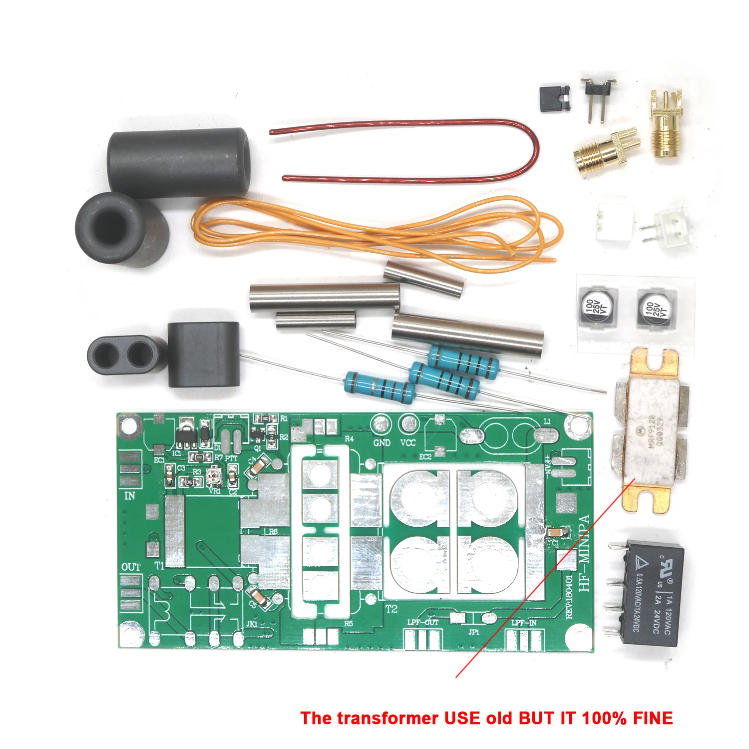 1.8-54MHz 100W Short Wave RF POWER Amplifier HF SSB Linear Amplifiers For YAESU FT-817 KX3 CW AM FM HAM Radio SDR RFID Signal