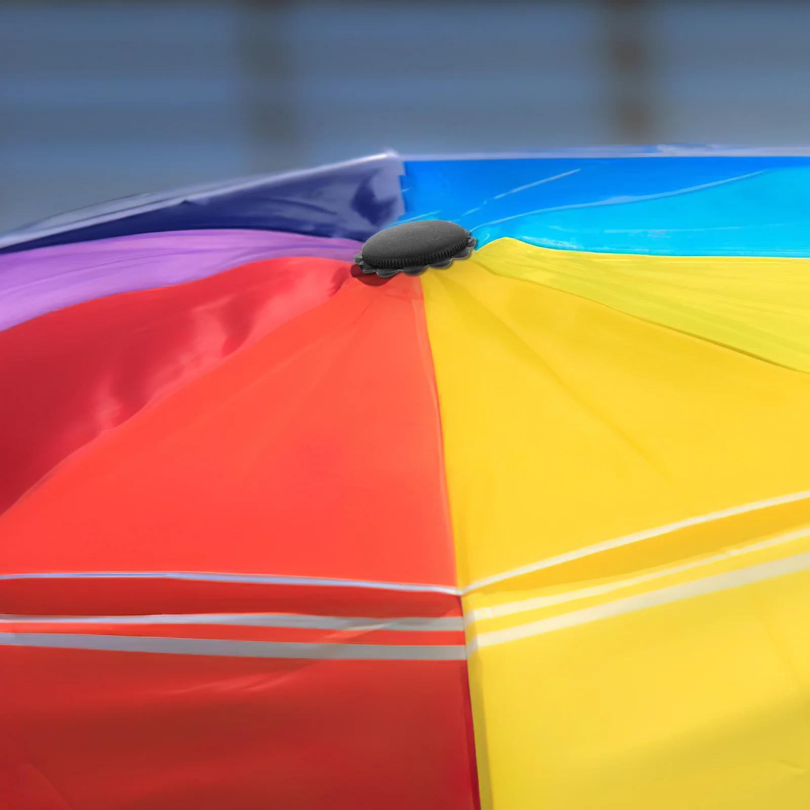 

2Pcs Reverse Umbrella Top Caps Durable Screw Replacement Thread End for Folding Compact Travel Rain Umbrella Tips