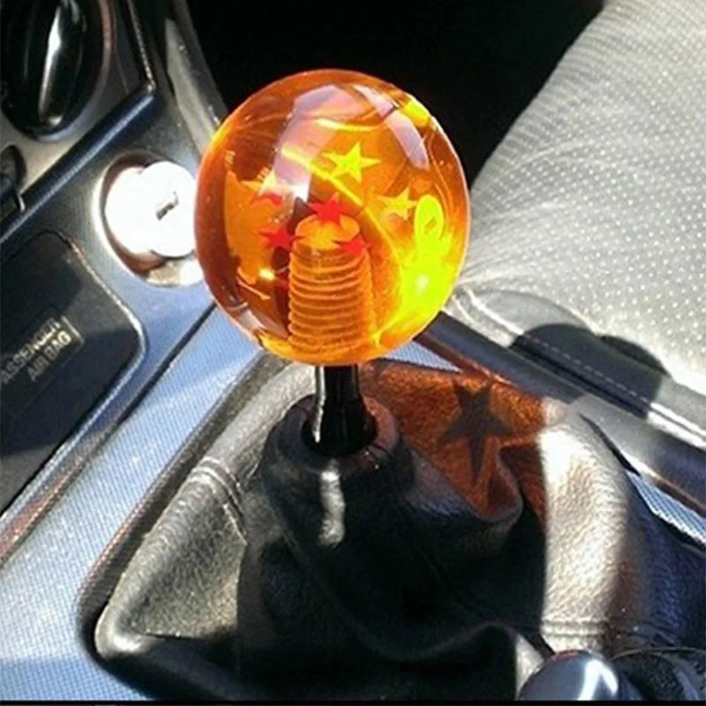 Universal Car Modified Crystal Dragon Wish Ball Speed Gear Shift Knob Stick Car Manual Transmission Handle Car Accessories