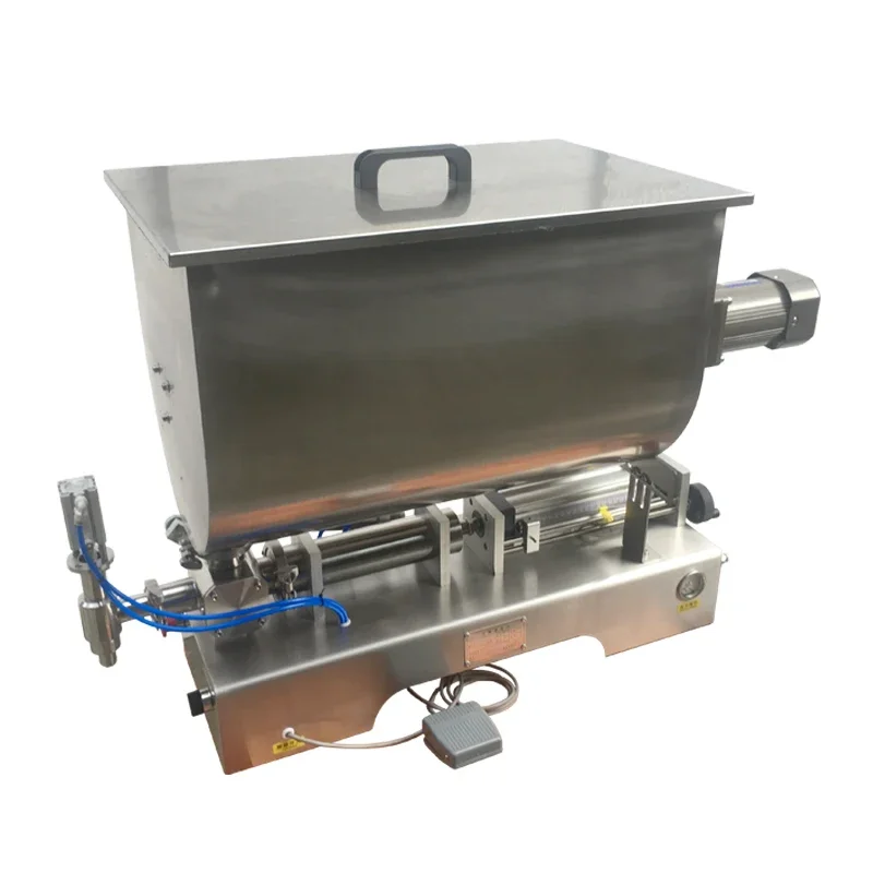 

Pneumatic Horizontal Stirring Paste Filling Machine,rotary Filling Machine,peanut Butter Filling Machine