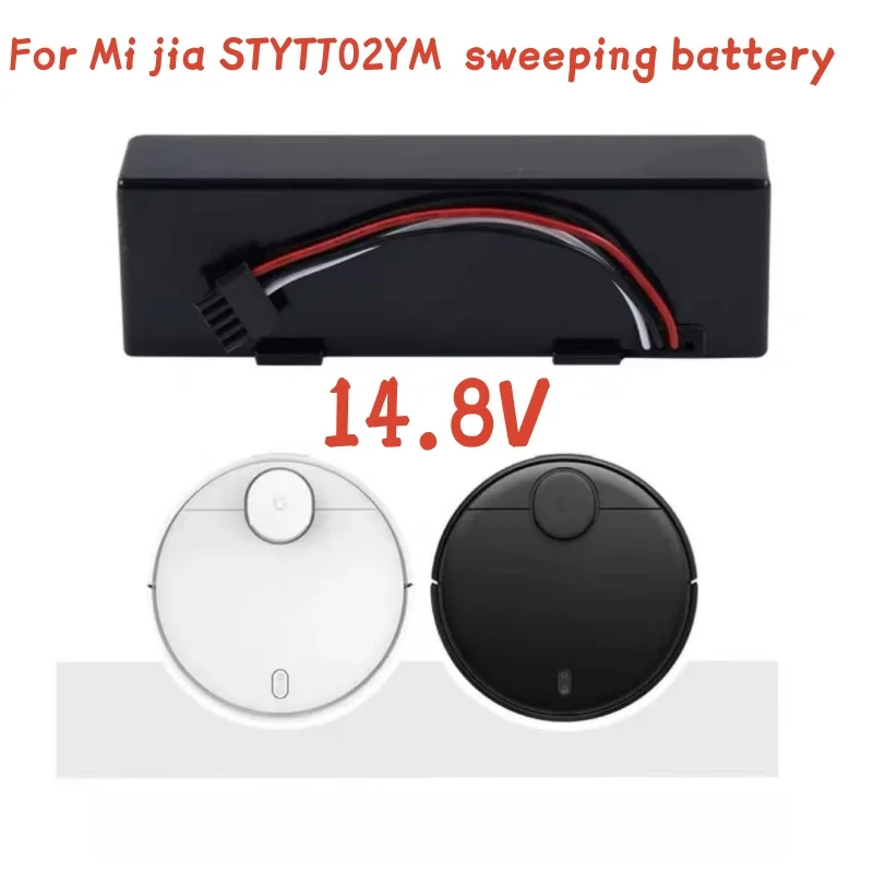 100% New 14.8V for XIAOMI(Mijia) Sweeping Machine Mop Pro Robot Vacuum Cleaner Battery STYTJ02YM Yunmi MVVO1-JG Haier JX37