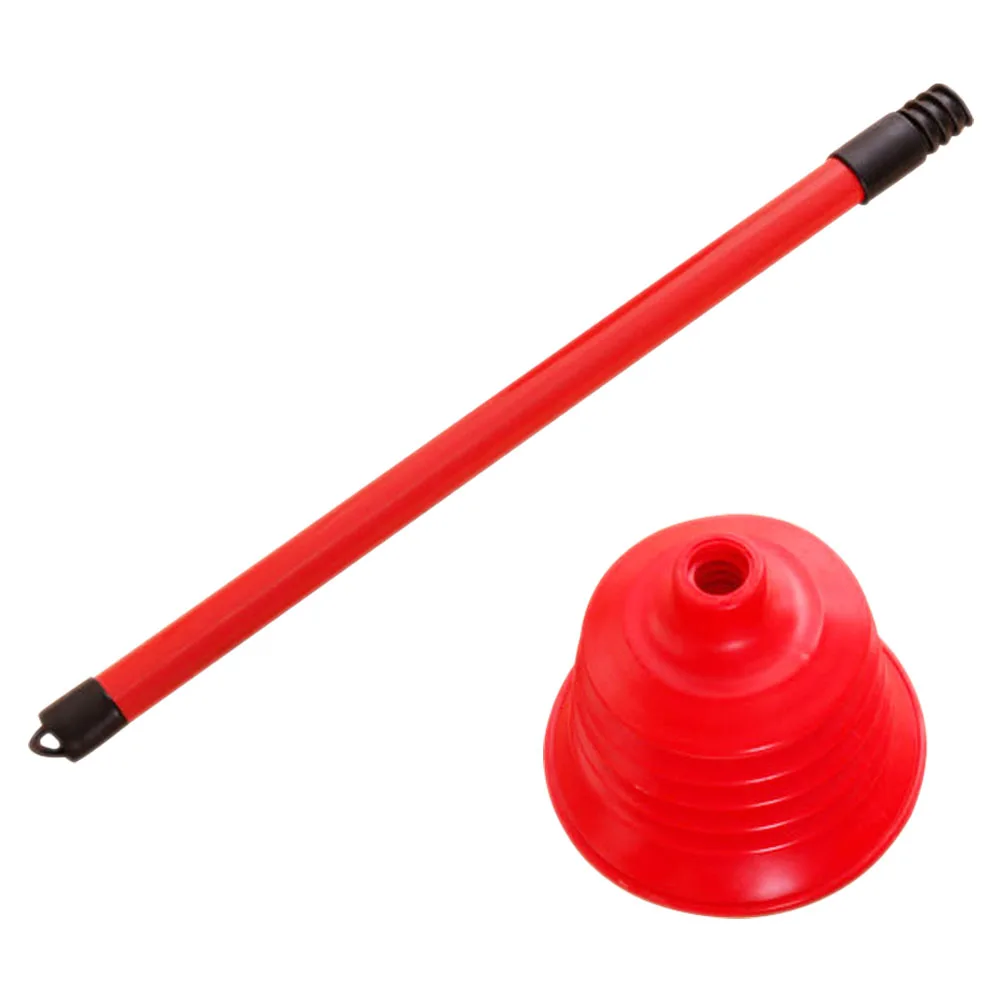 

Strong Suction Toilet Plunger Heavy Duty Drain Cleaning Tool for Bathroom Kitchen Sink Unclogger Home Office Hotel Use