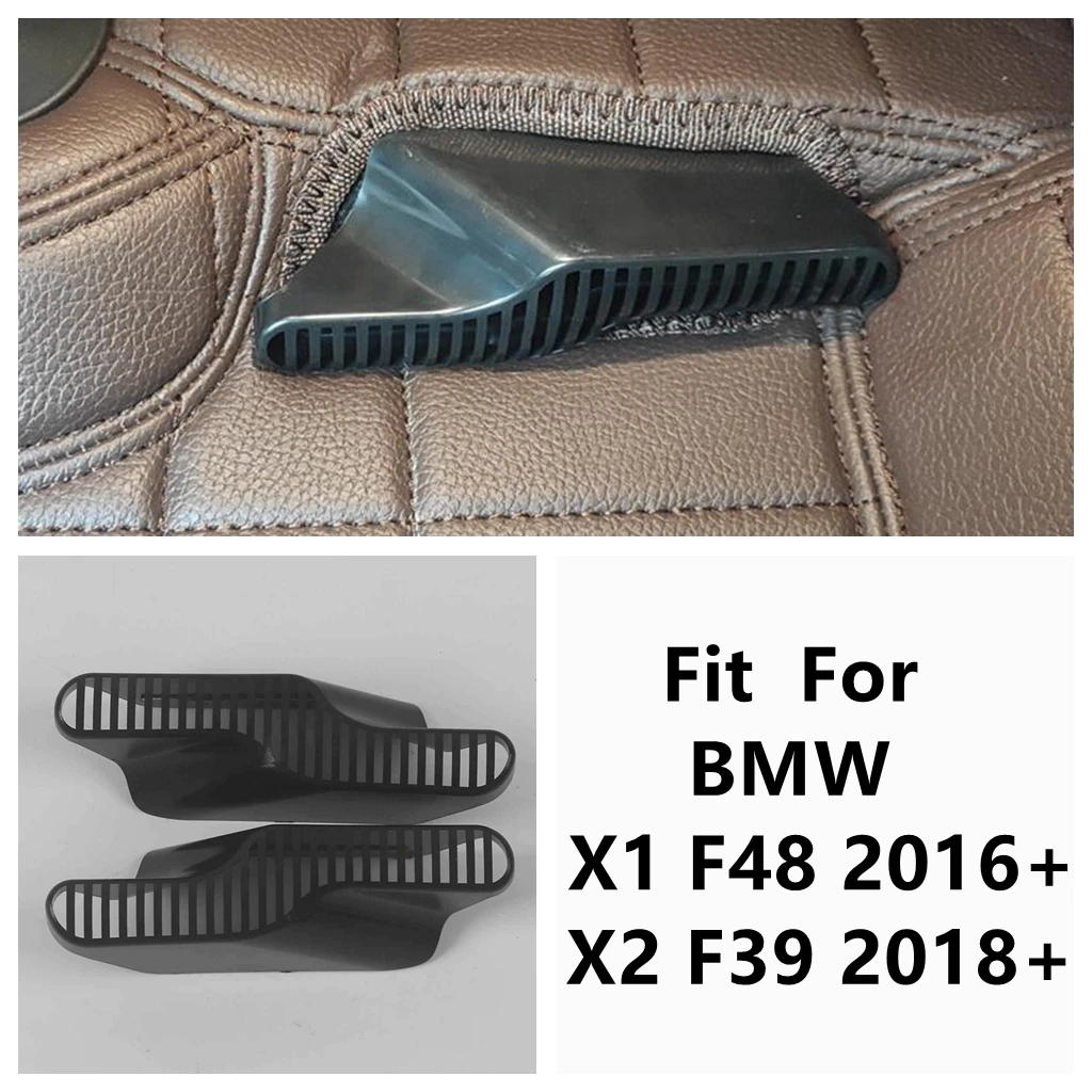 

2PCS Under Seat AC Air Conditioner Vent Outlet Dust Cover Protection Accessories For BMW X1 F48 2016 - 2021 / X2 F39 2018 - 2022