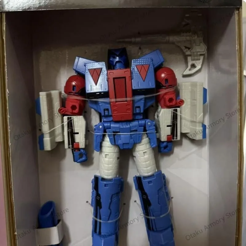 (In Stock) Hasbro 40th Anniversary Straxus Comic Edition Leader Class Transformable Figure Hobby Display Gift for Collectors