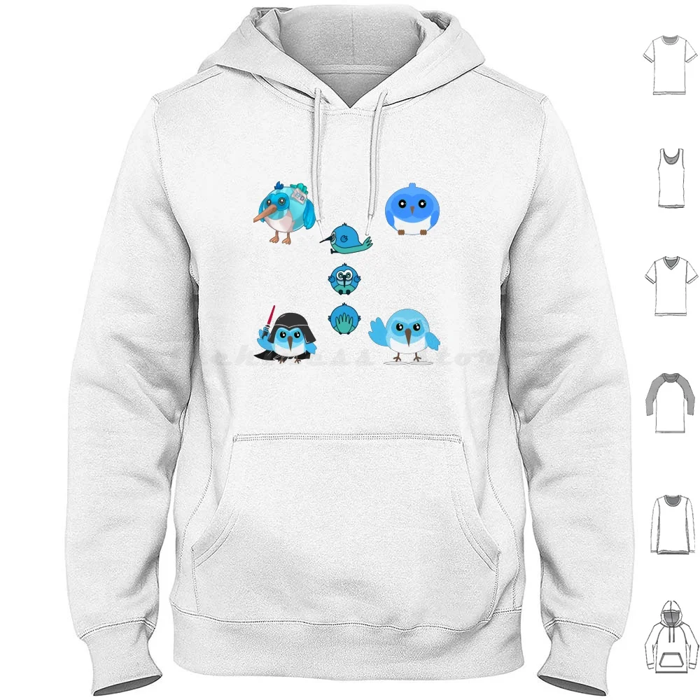 Flutter Dash Hoodie…