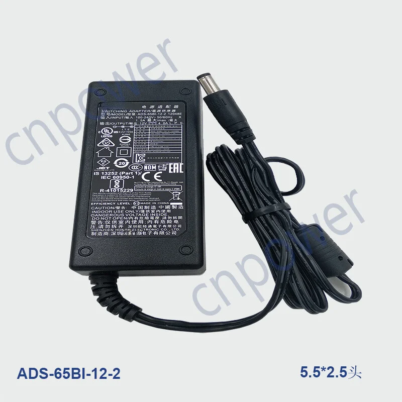 

Для информационoto ADS-65BI-12-2 12 В 4 А Импульсный адаптер питания Зарядное устройство переменного тока для Seagate
