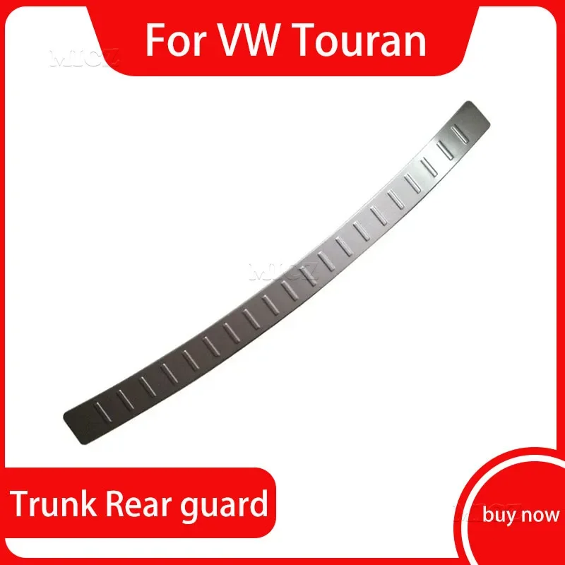 

For Volkswagen Touran 2004-2015 Stainless Steel Rear Bumper Protector Sill Trunk Tread Plate Trim Accessories