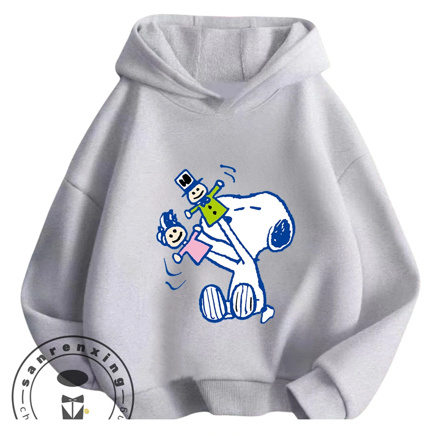 Autumn Winter Lightweight Hoodie Cute Cartoon Print Casual Street Style Kids Hoodie Snoopy Boys Girls 3 14