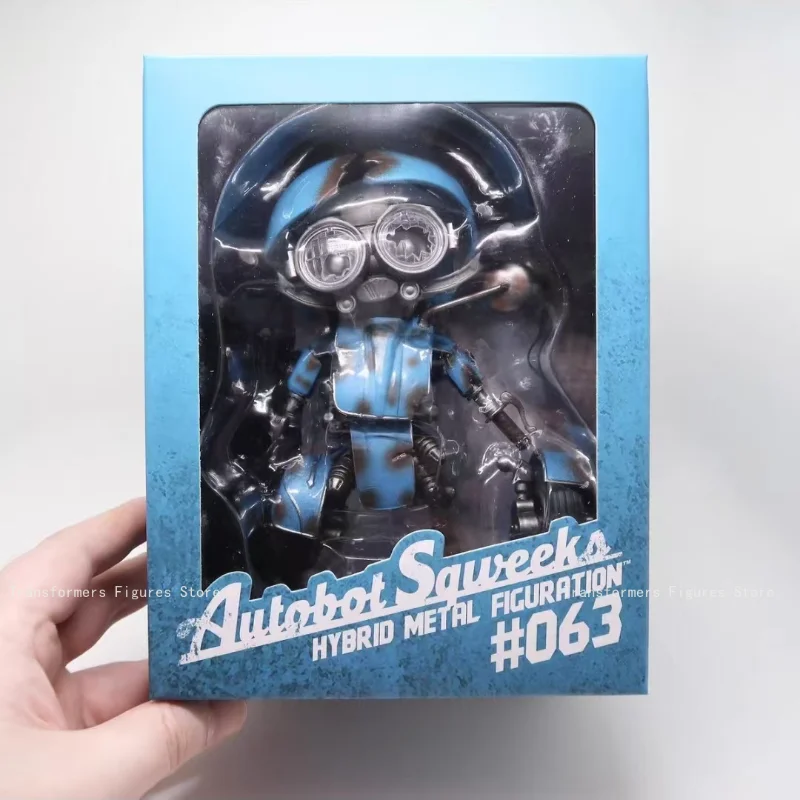 Oryginalne, nowe zabawki transformujące się w roboty HMF # Figurka akcji z filmu Sqweeks G1, kreskówka, anime, ruchoma, popularna lalka, prezent