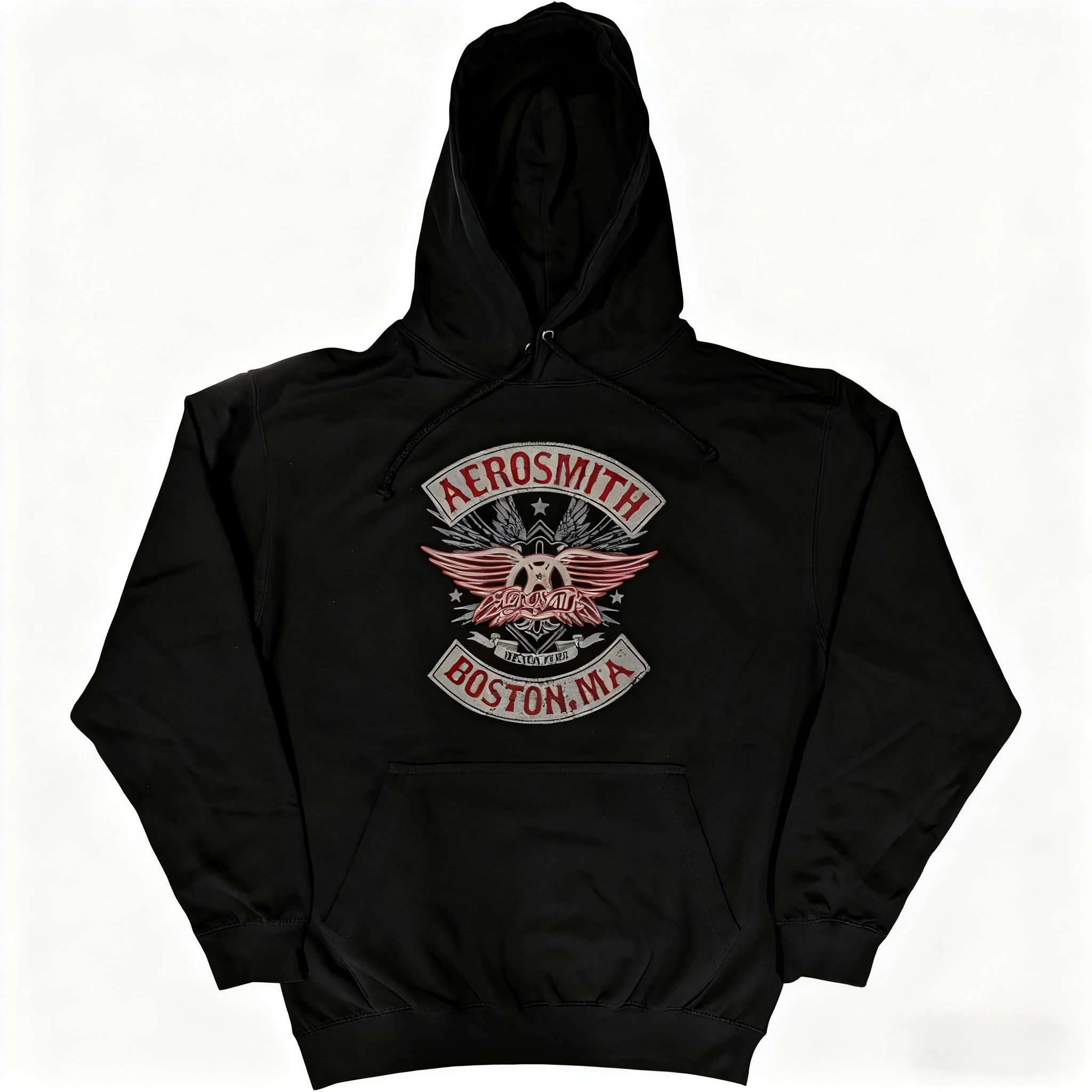 إيروسميث بوسطن برايد جرافيك طباعة للرجال والنساء فضفاضة دافئة هوديي عادية الخريف والشتاء ملابس عصرية فاخرة #1