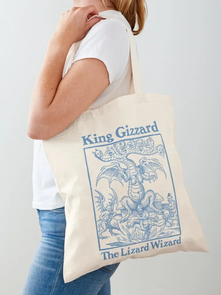 King Gizzard And The Lizard Wizard Tote Bag shopper bag woman custom personalized