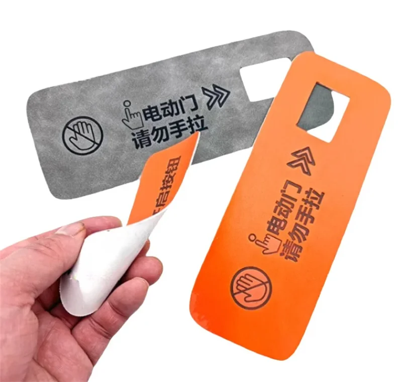 Fit for JETOUR Traveler T2 car backup Door Reminder sticker Leather electric taildoor sticker