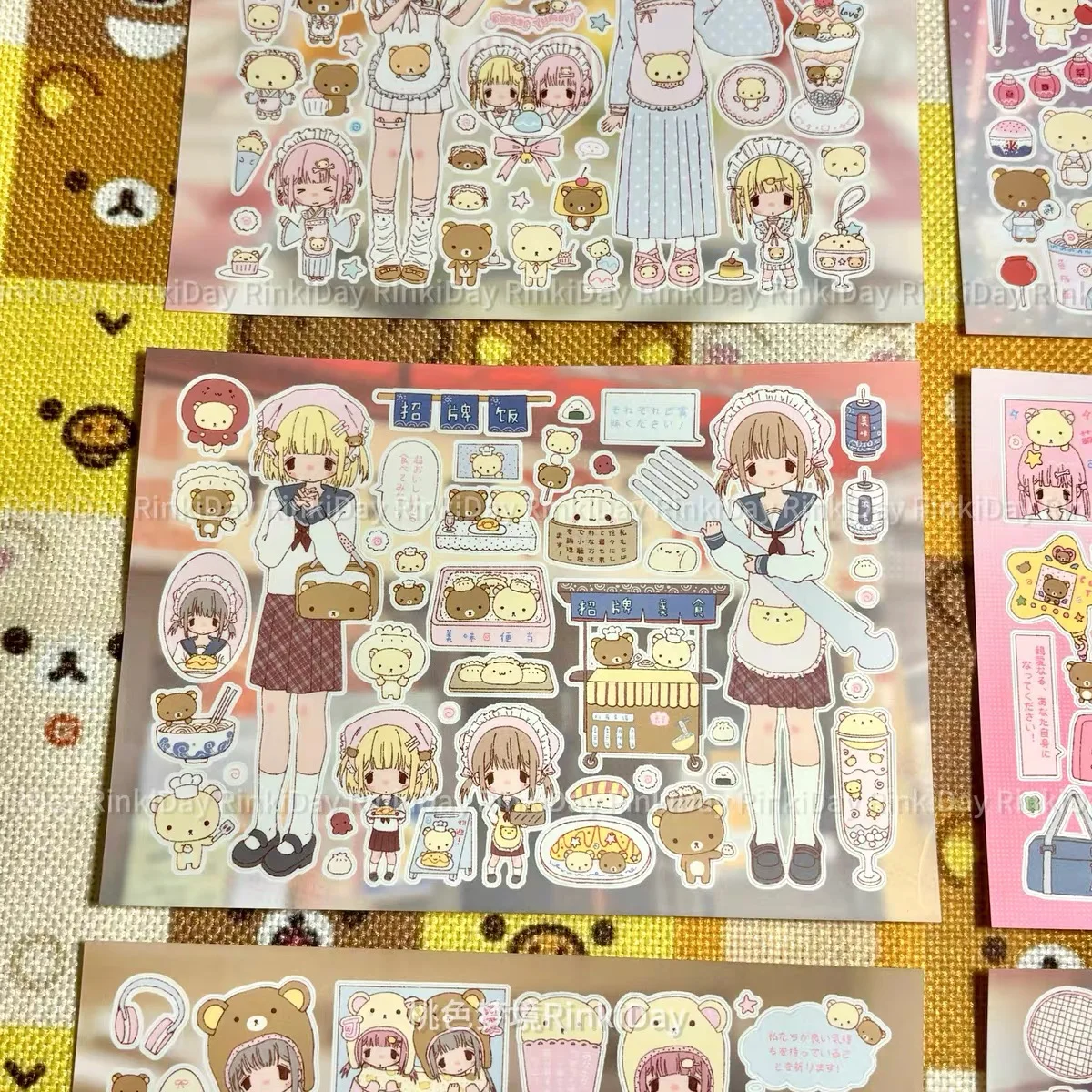 Antiker Mädchenaufkleber, wasserfester Aufkleber