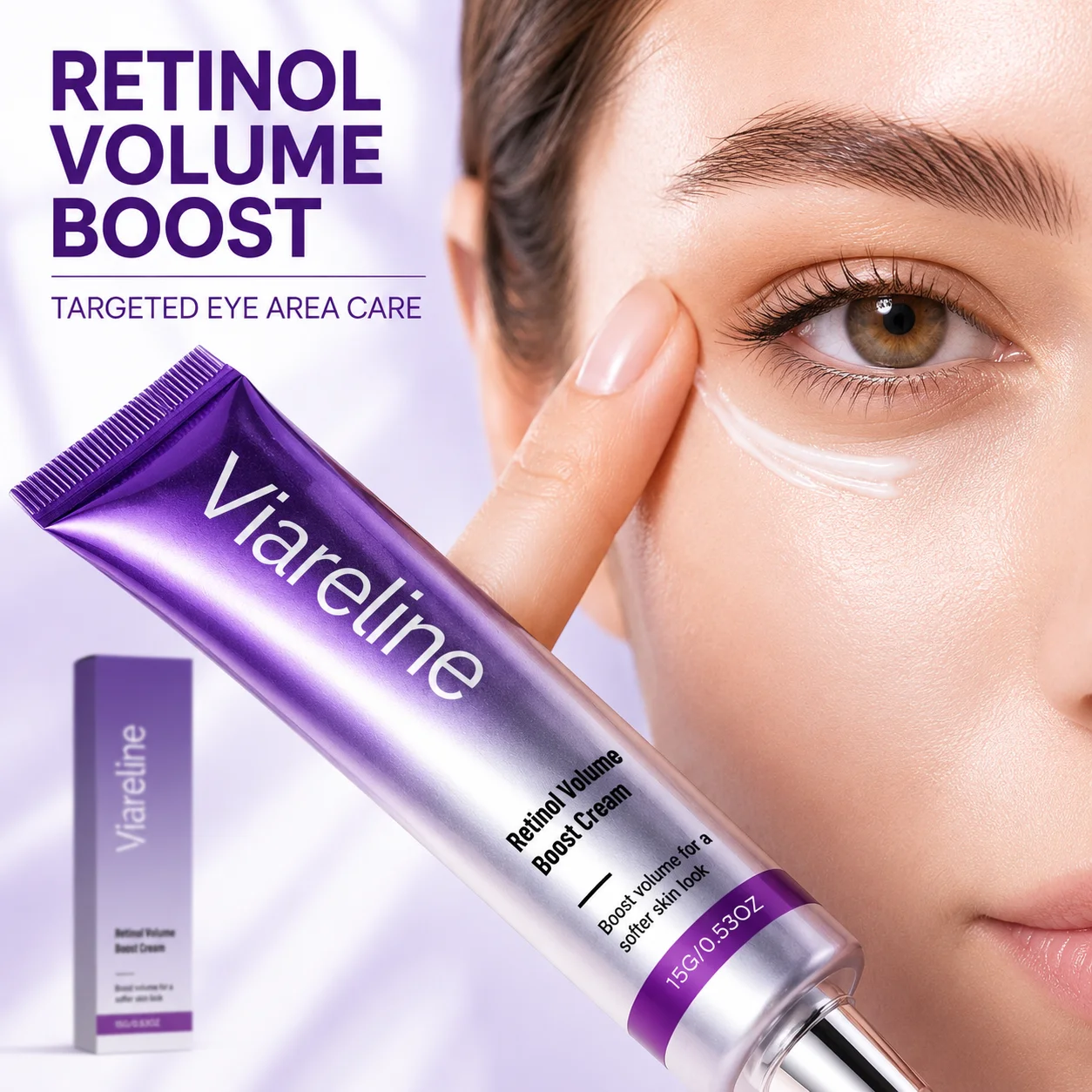 15g Retinol Volume‑Boost Cream Hydrating Moisturizing Non‑Greasy Face‑Lotion Gentle Nourishing Skin‑Care Cream Soft Smooth Skin