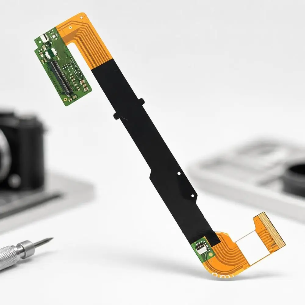 Flexible LCD Flex Cable DIY Replacement Rotating Shaft Cable Durable Digital Camera Cable for FUJI XA2 X-A2 Camera Repair