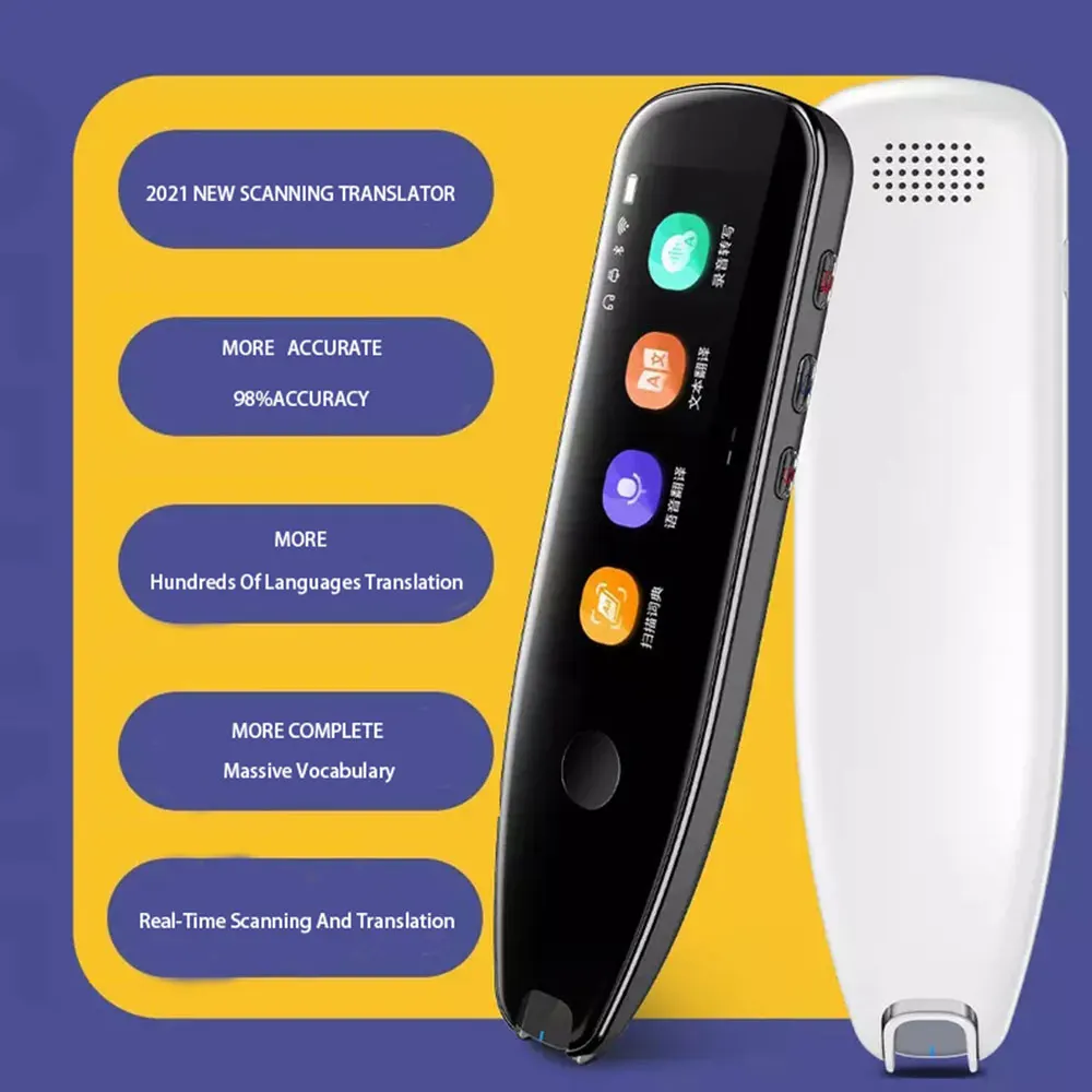 Smart Voice Scan Translator Pen MultifunctionTranslation Real Time Language Translator Business Travel Abroad Dictionary Pen