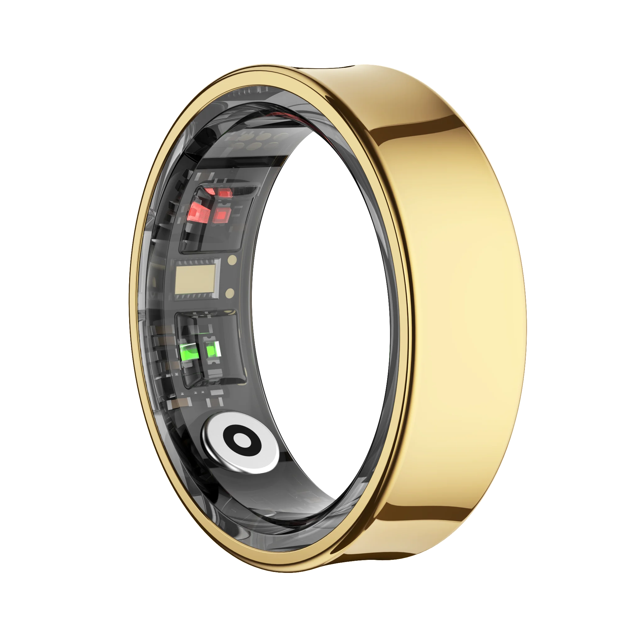 R09 Mens Smart Ring Gesture Smart Rings 5ATM Waterproof Thin Fitness Tracker Smart Health Ring