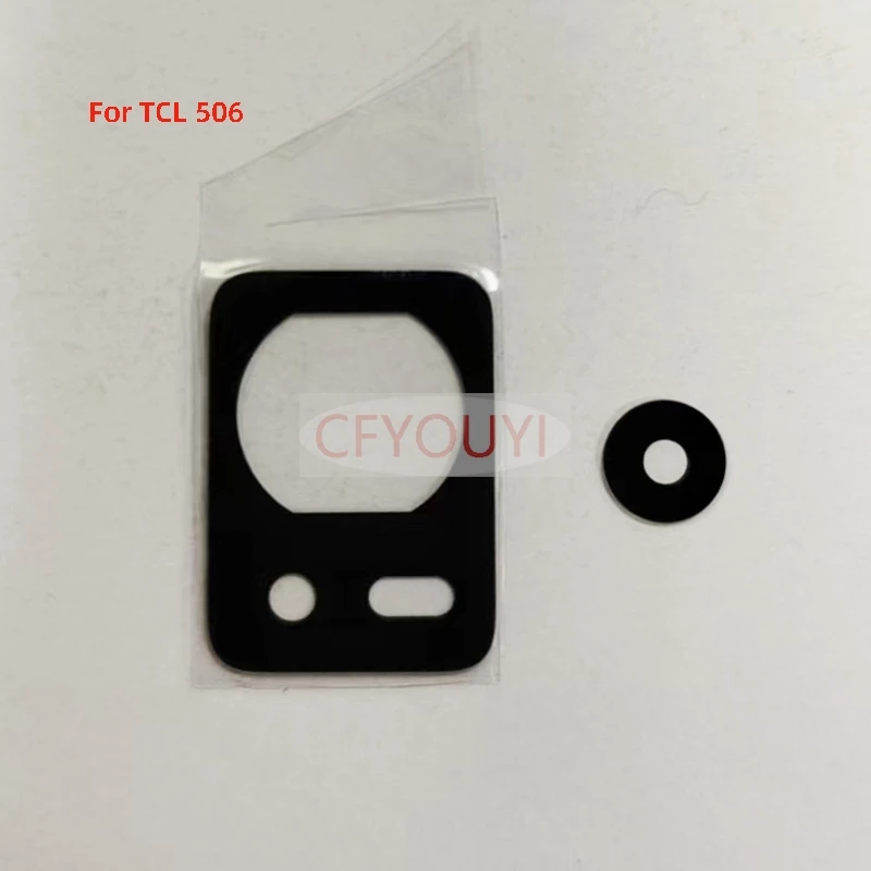 Back Camera Lens Cover For TCL 505 / 506 Back Rear Camera Lens Glass Lens With Adhesive Sticker Replacement Part