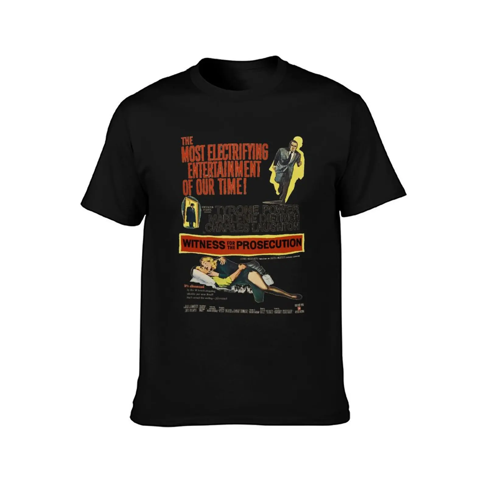 Witness for the prosecution 2 T-Shirt Active Sports Short Sleeve Cotton Shirt T-Shirt