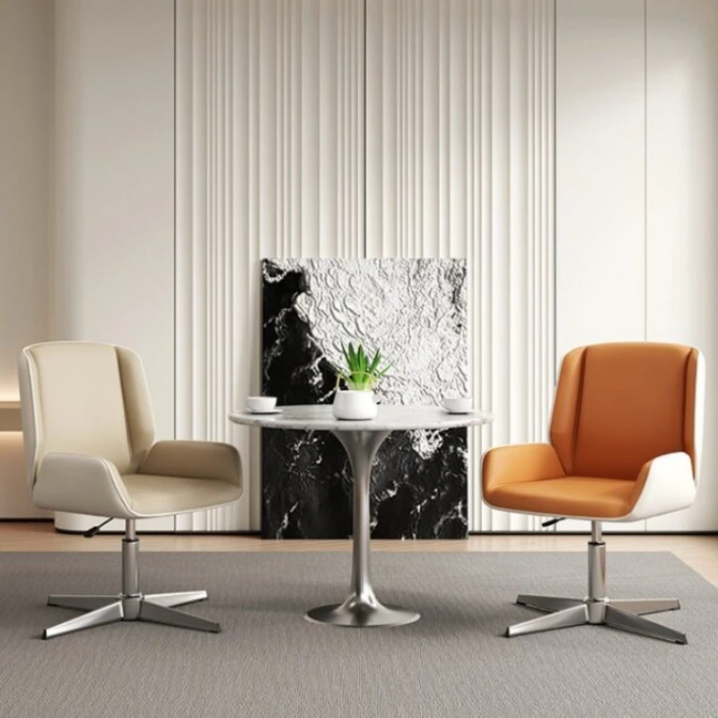 Salon Office Chair Ergonomic Study Rolling Designer Office Chair Bedroom Comfortable Ergonomic Chaise De Bureaux Home Furniture