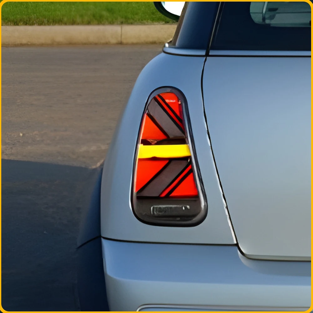

Modify Auto LED Car Taillight Assembly For BMW Mini R50 R52 R56 2001-2007 Car Accessories Tool Plug and Play Flashing Turn Light