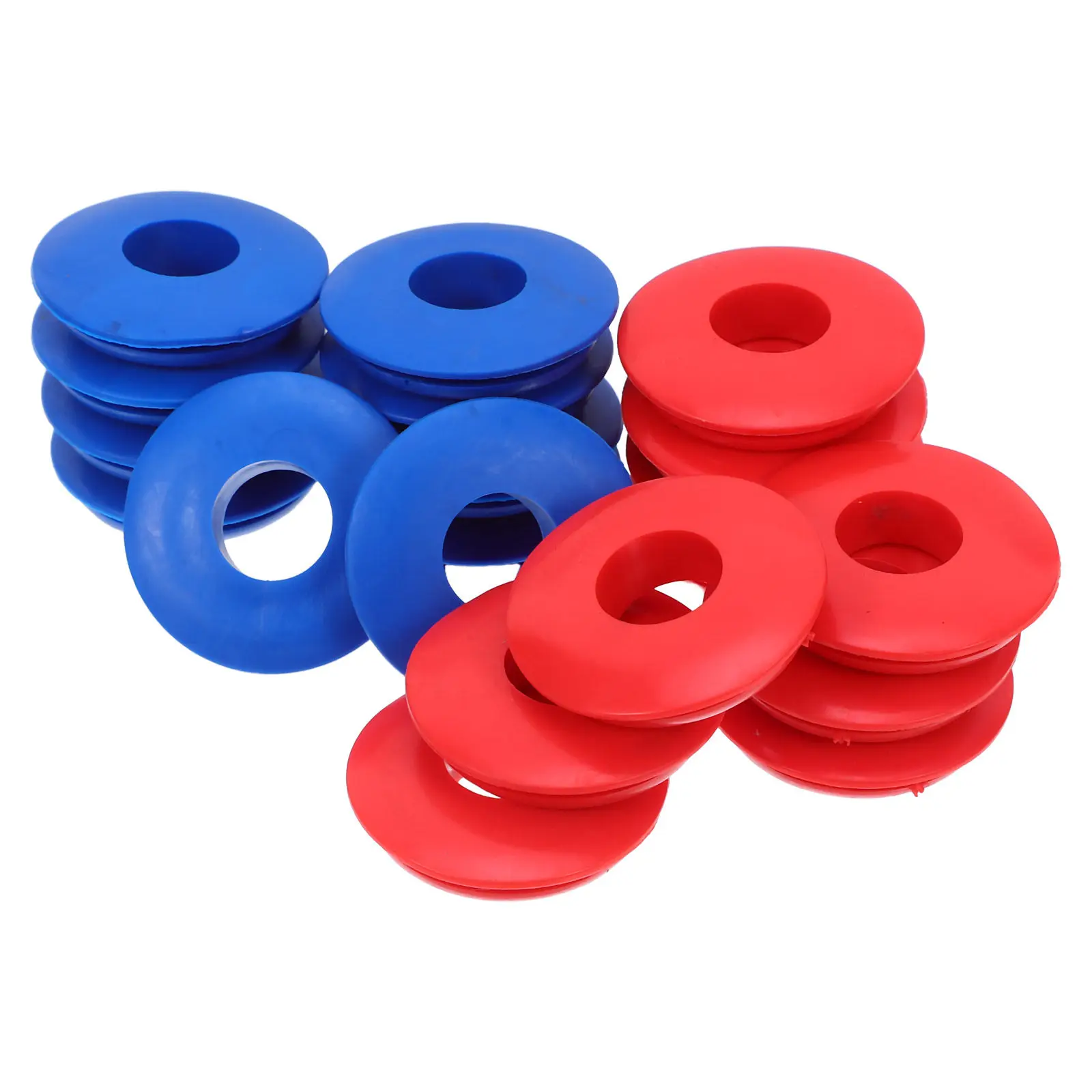 

20Pcs Elastic Rubber Grommets for Semi Truck Air Hose Seals Trailer Brake Connection Seals Commercial Truck Maintenance Air