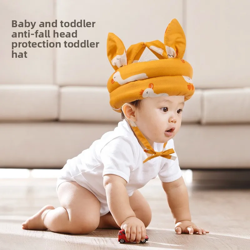 Baby Headgear Anti-drop Artifact Head Protection Pillow Summer Anti-collision Head Learning To Walk  Four Seasons Toddler Hat