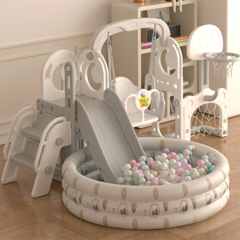 Thousand two in one indoor household baby slide baby small climbing ocean ball pool combination