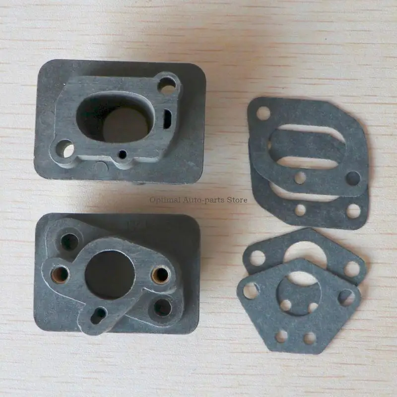 

2x 40-5 43CC 52CC Brush Cutter Manifold Carburetor Base Connector EasyUse