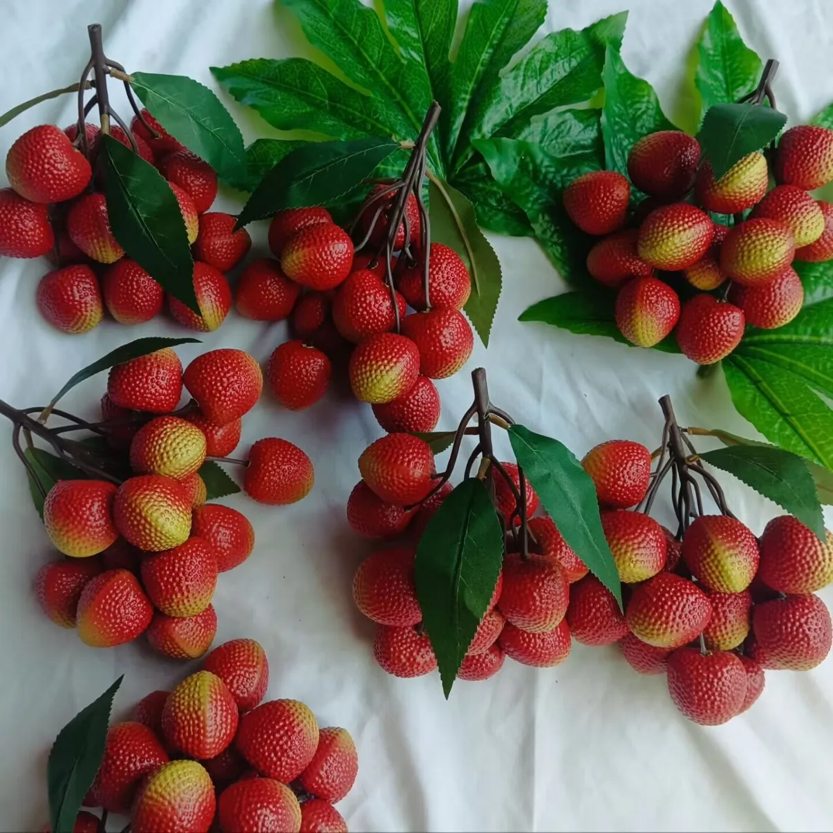 

Имитация веревки личи, модель лонгана и лонгана, пластиковый реквизит для съемки фруктов, образец украшения комнаты, обучающее пособие