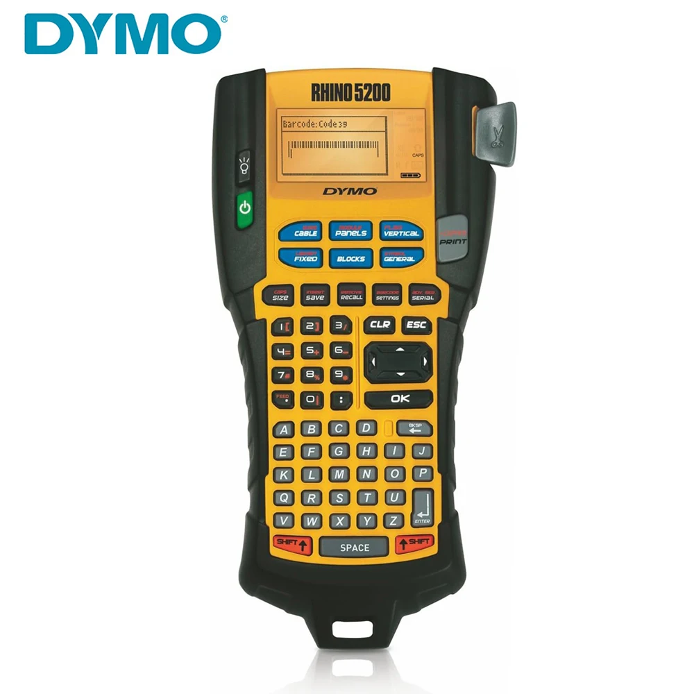 

Оригинальный принтер DYMO Rhino 5200 для 6 мм/9 мм/12 мм/19 мм 45013 45010 45018 45021 45023 40913 43613 LabelManager