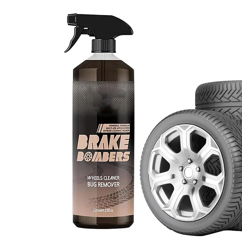 

Wheel Rim Cleaner 120ml Powerful Rim And Brake Buster Spray Automotive Wheel Care To Removes Brake Dust Oil Dirt Suitable For