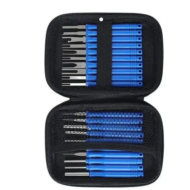 

Набор инструментов для снятия клемм, 21 шт. Синий набор инструментов для снятия электрических штифтов, автомобильная клемма для бытовых устройств