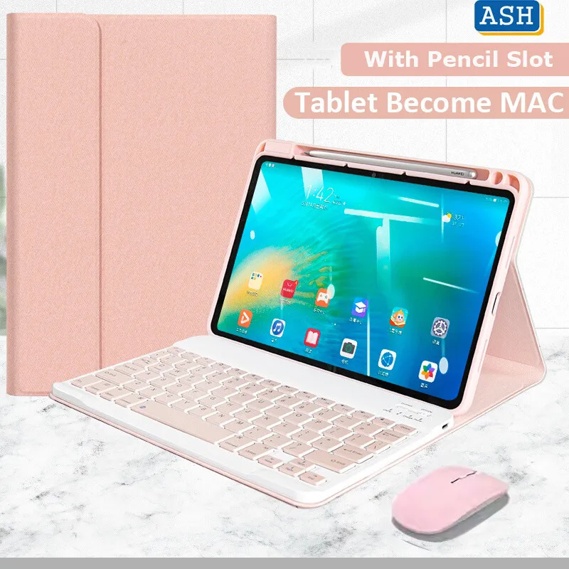 حافظة لوحة المفاتيح المغناطيسية لهاتف هواوي Matepad 11.5 2025 PaperMate SE 11 "2024 11.5 S Air11.5 T10S T10 Pro 11 10.4 مع ماوس