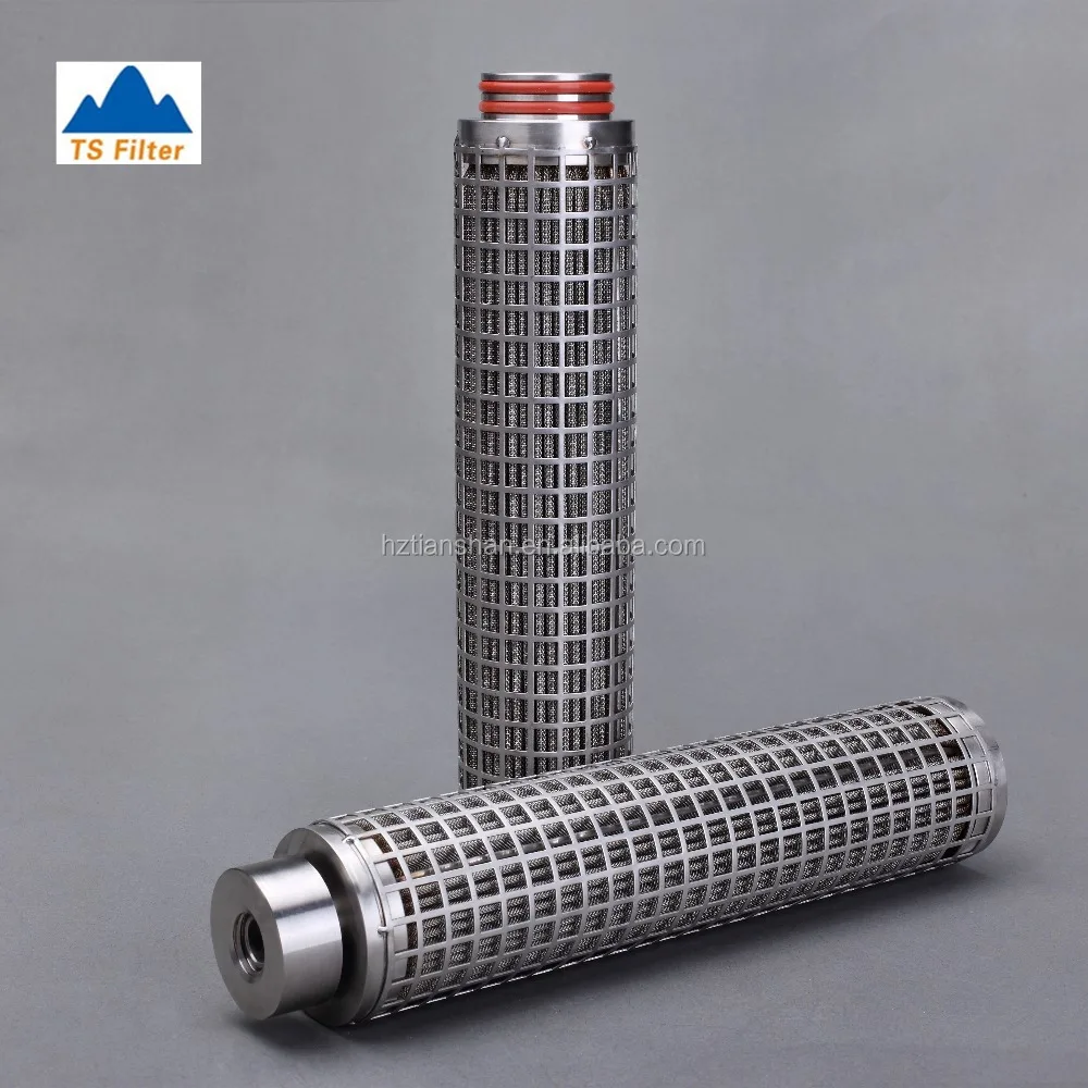 خرطوشة فلتر مطوية من الفولاذ المقاوم للصدأ 5 ميكرون لفلتر البخار المطهي