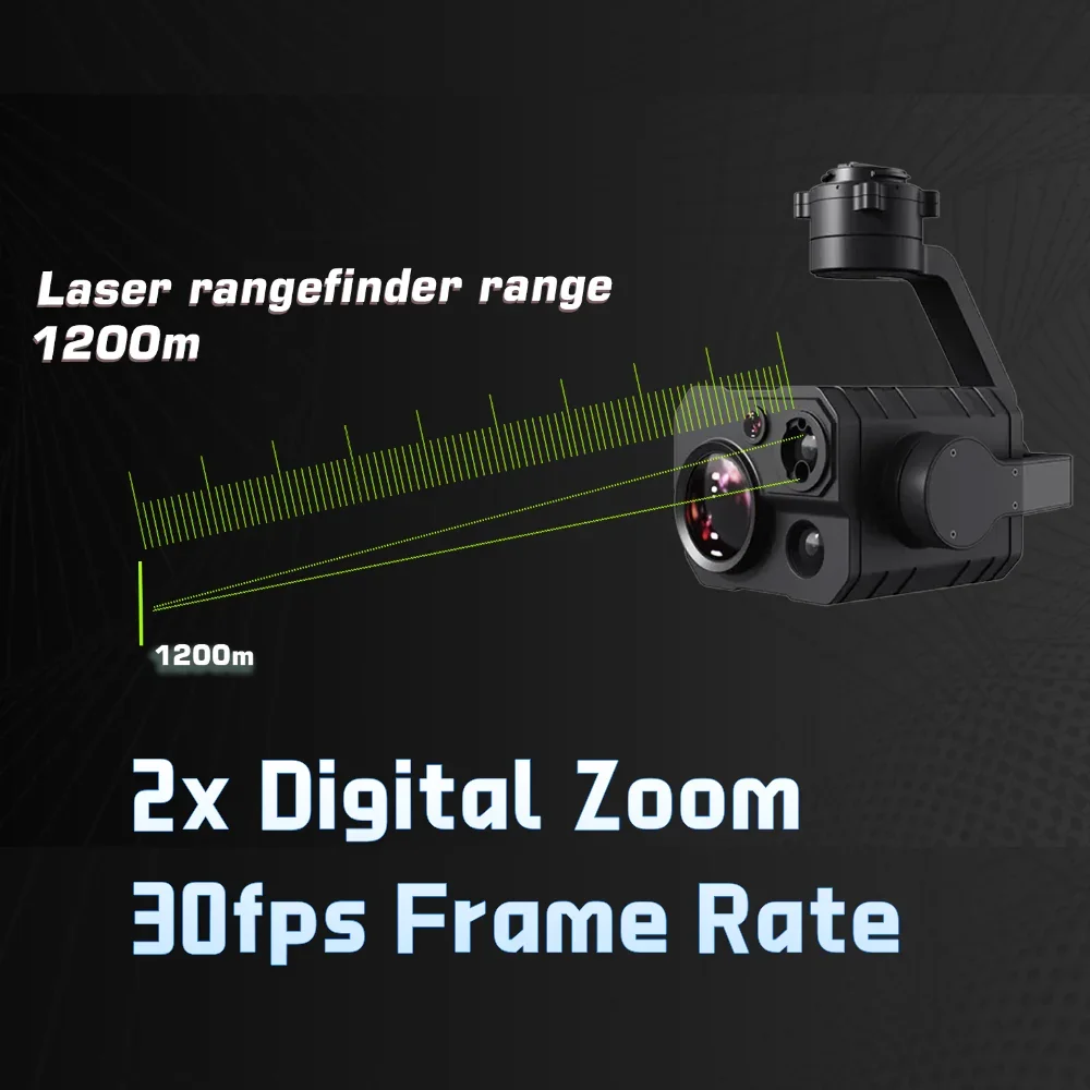 2026 NewT30 Gimbal Camera Dr-one with High Resolution AI Optical Pod & Long Range Heavy Payload Optimal Evtol Dr-one Accessories view 5