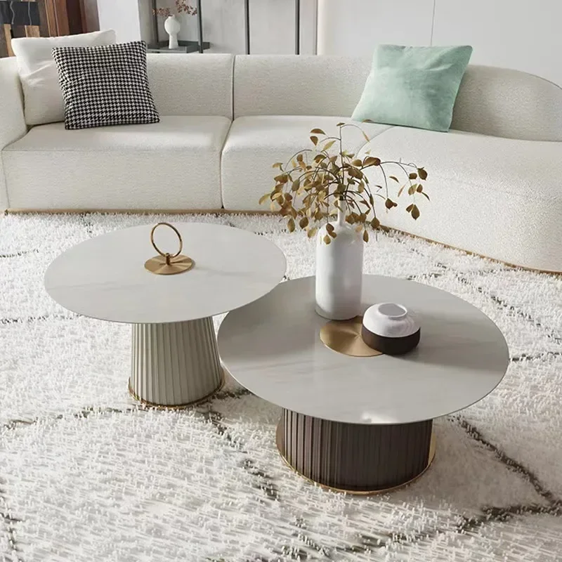 Nordic Coffee Table Living Room Tea Tables Creative Side Table Furniture Design Lounge Sofa Metal Tables Modern Decoration