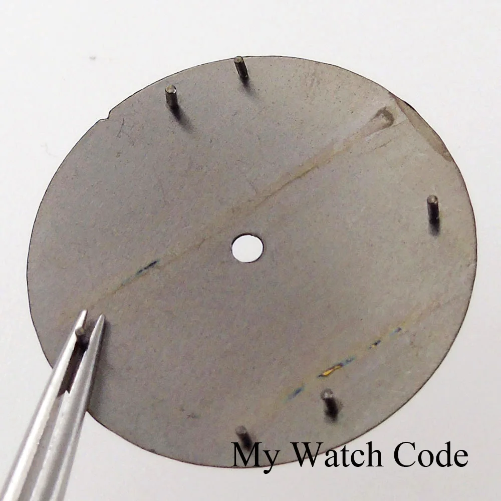 Sterile 29mm Pilot Watch Dial Part Black for NH35 NH36 ETA2824 PT5000 ST2130 Watch Case Part Hand Set