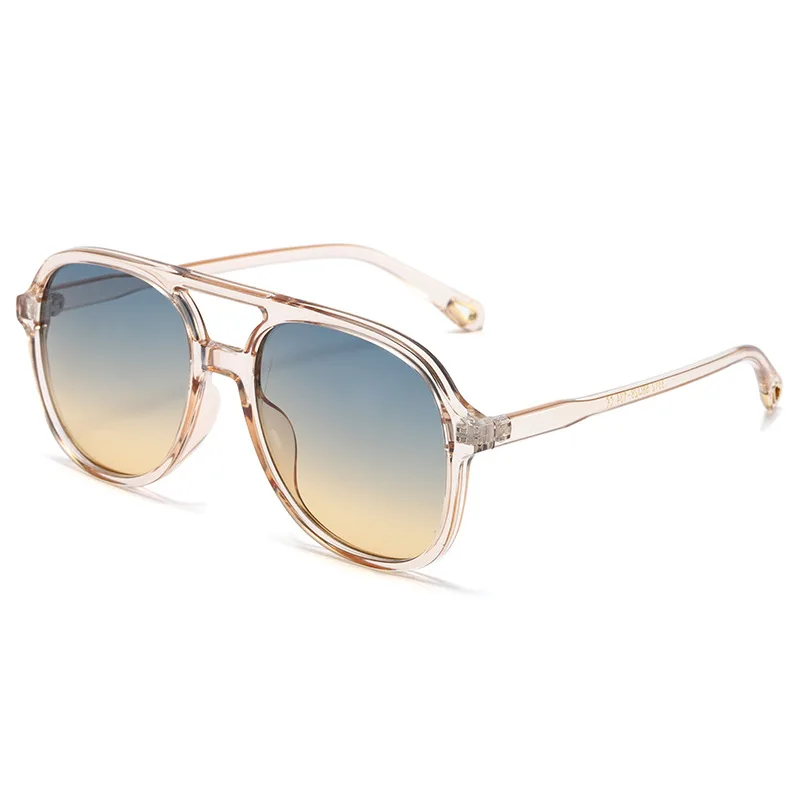 Neue Mode Luftfahrt Sonnenbrille Frauen Großen Rahmen Leopard Grün Brillen Trend Pilot Sonnenbrille Cool Driving Shades UV400 – Detail 5